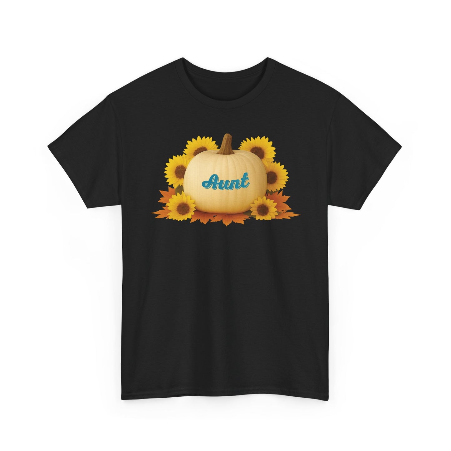 Adult T-shirt - Pumpkin (Aunt)