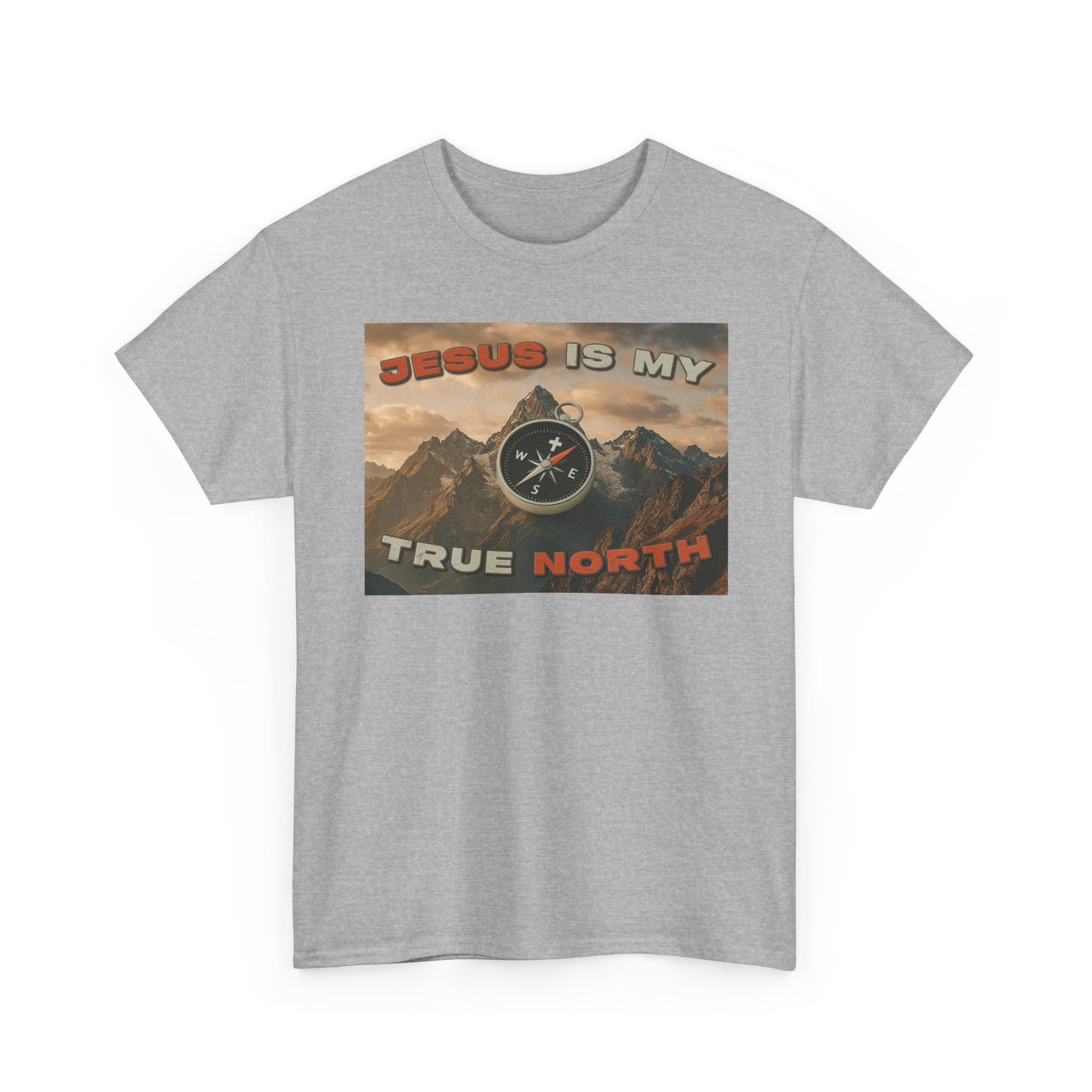 Adult T-shirt - Jesus is My True North