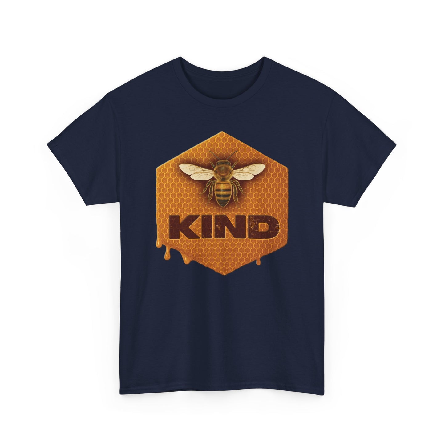 Youth T-shirt - Bee Kind (Honeycomb)