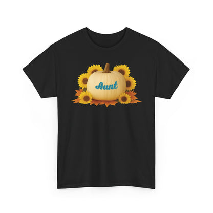 Adult T-shirt - Pumpkin (Aunt)
