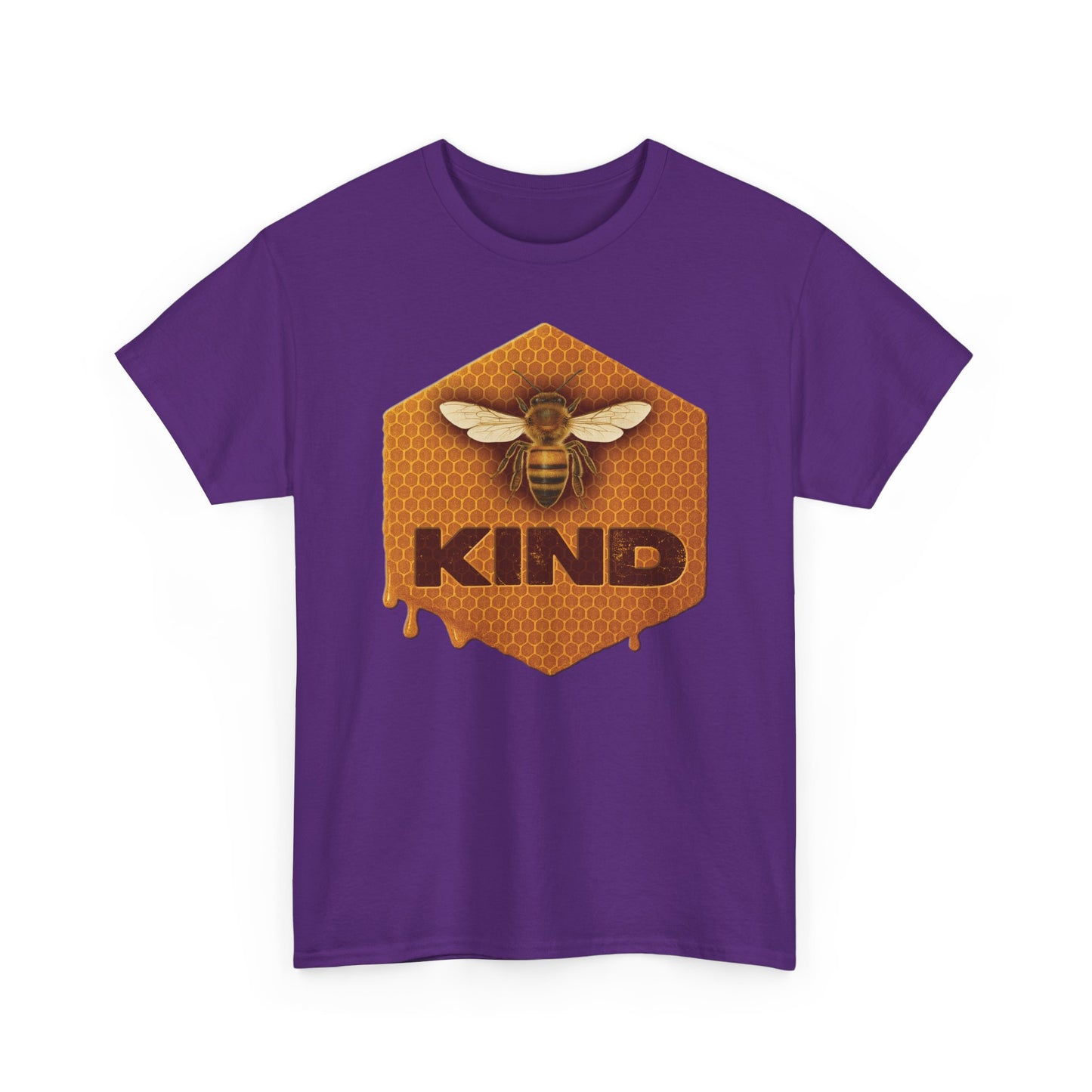 Youth T-shirt - Bee Kind (Honeycomb)