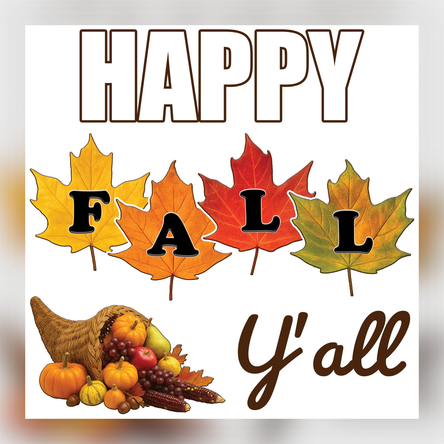 Youth T-shirt - Happy Fall Y’all