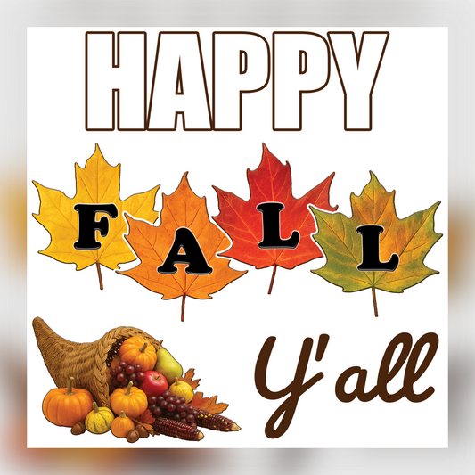 Adult T-shirt - Happy Fall Y’all