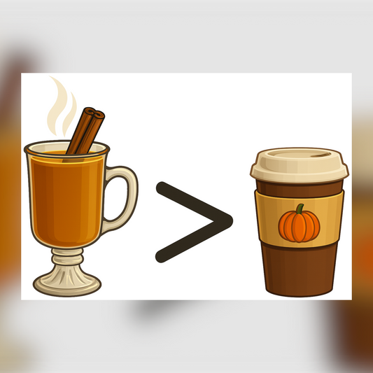 Adult T-shirt - Hot Apple Cider > Pumpkin Spice