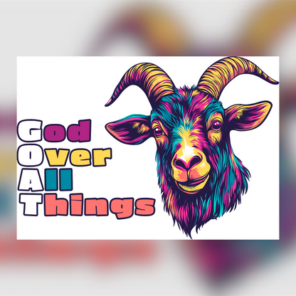 Youth T-shirt - GOAT - God Over All Things