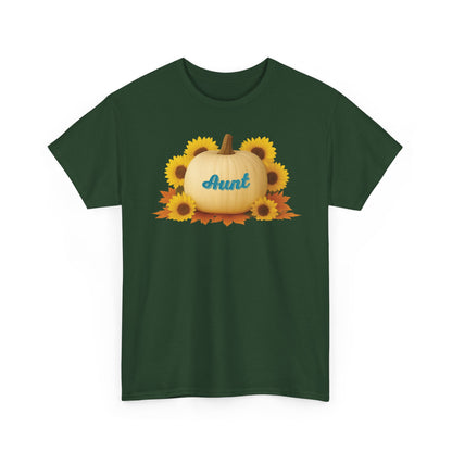 Adult T-shirt - Pumpkin (Aunt)