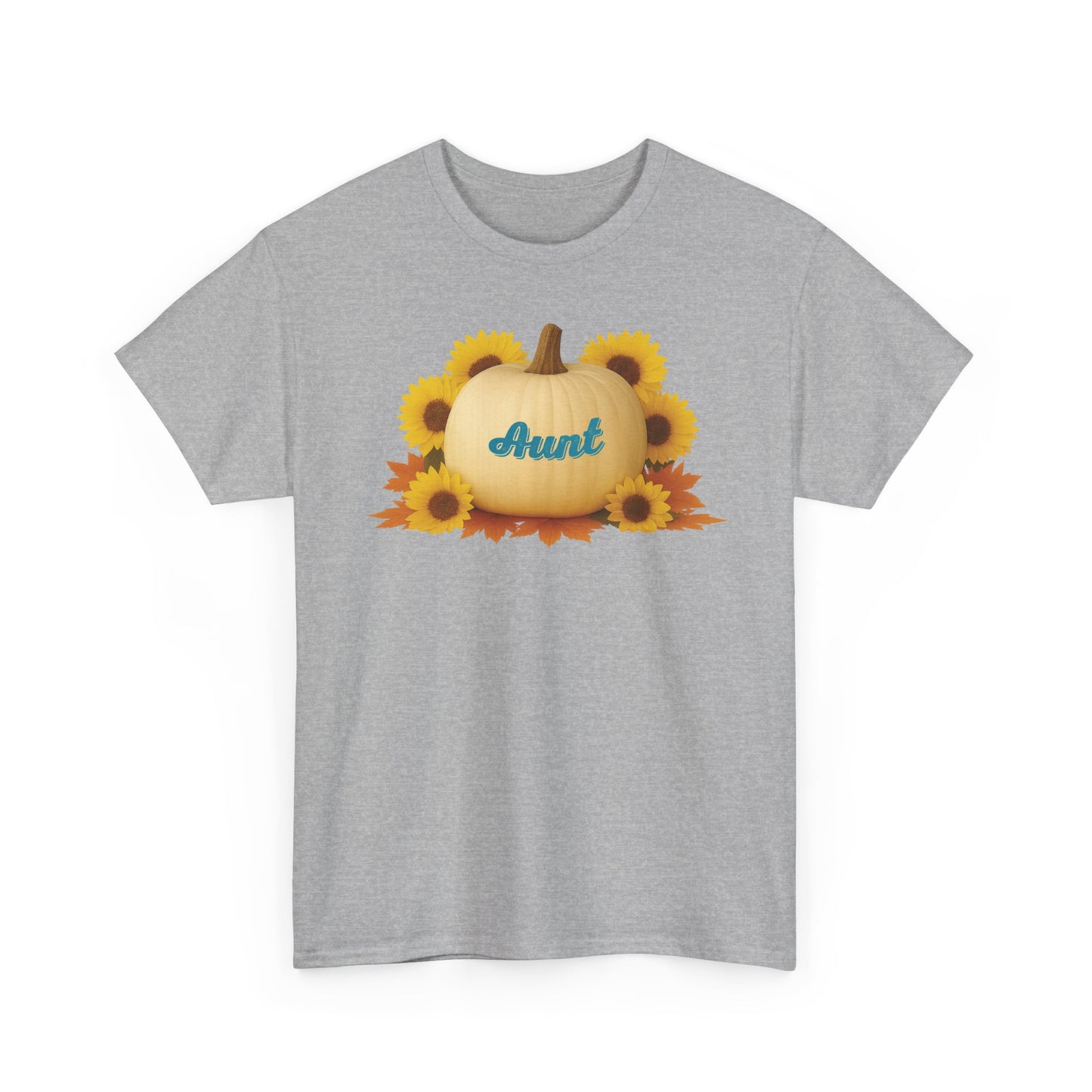 Adult T-shirt - Pumpkin (Aunt)