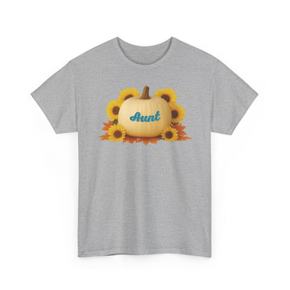 Adult T-shirt - Pumpkin (Aunt)
