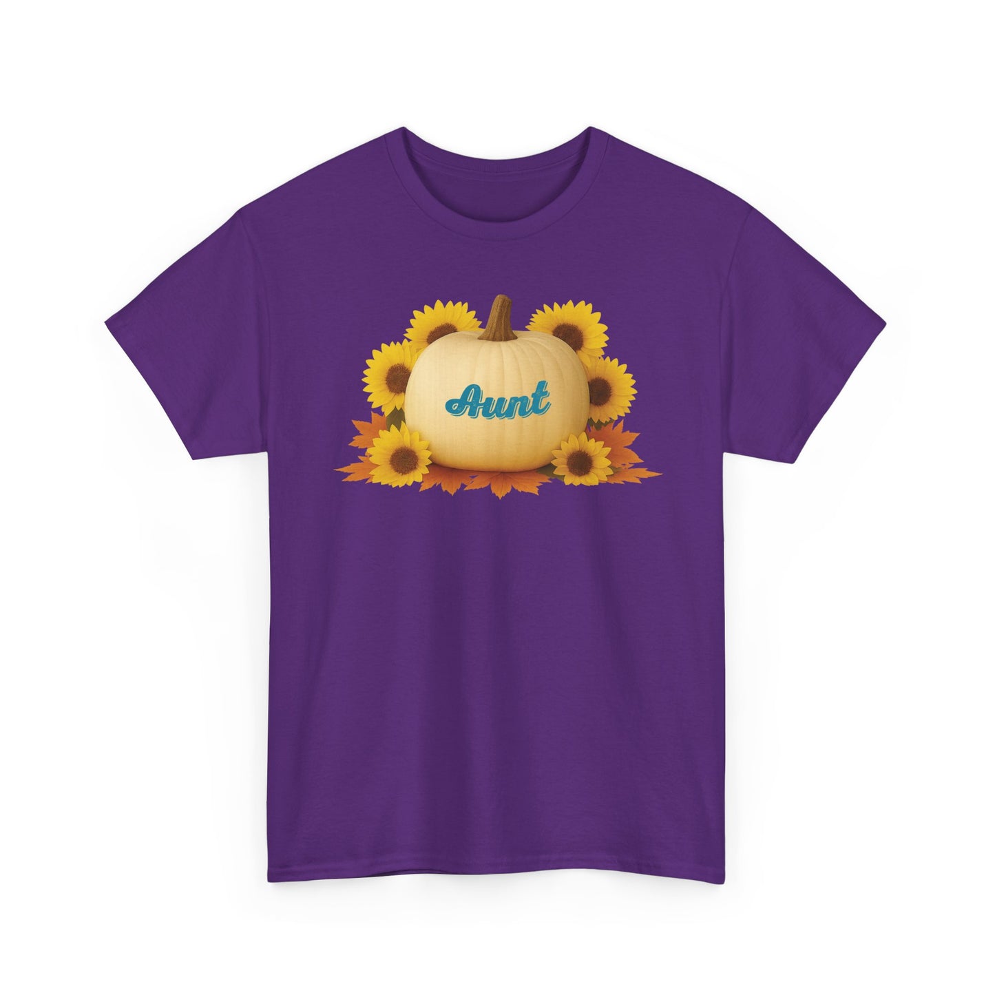 Adult T-shirt - Pumpkin (Aunt)