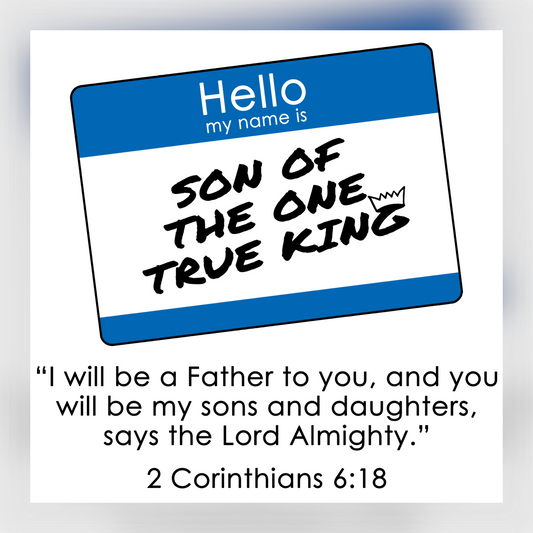 Adult T-shirt - Son of the One True King