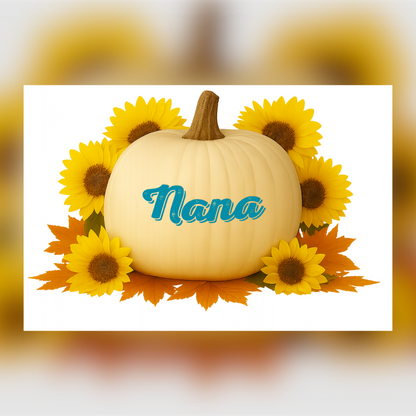 Adult T-shirt - Pumpkin (Nana)