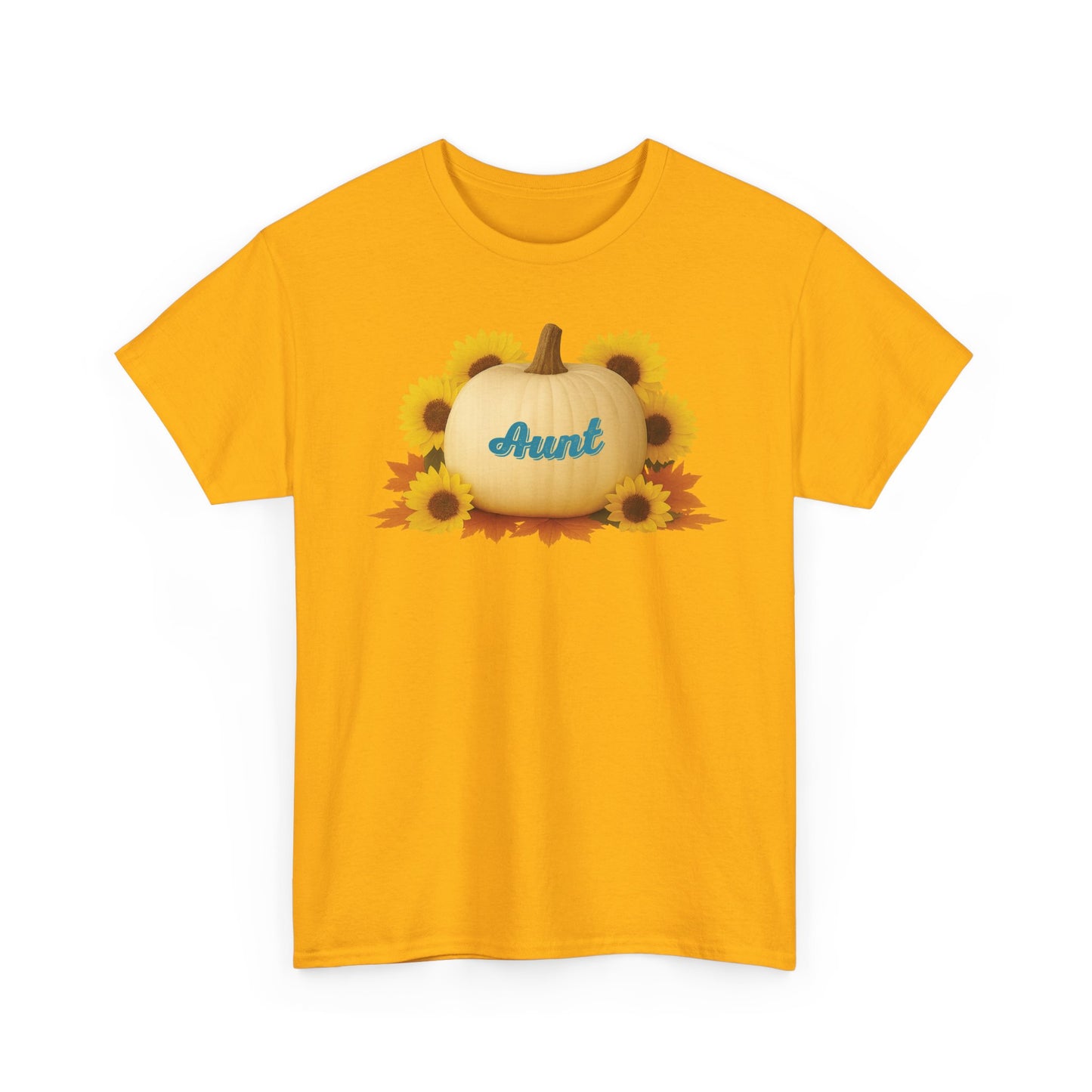 Adult T-shirt - Pumpkin (Aunt)