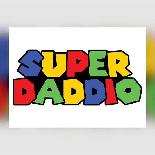 Adult T-shirt - SUPER DADDIO