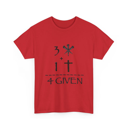 Adult T-shirt - 3 Nails + 1 Cross