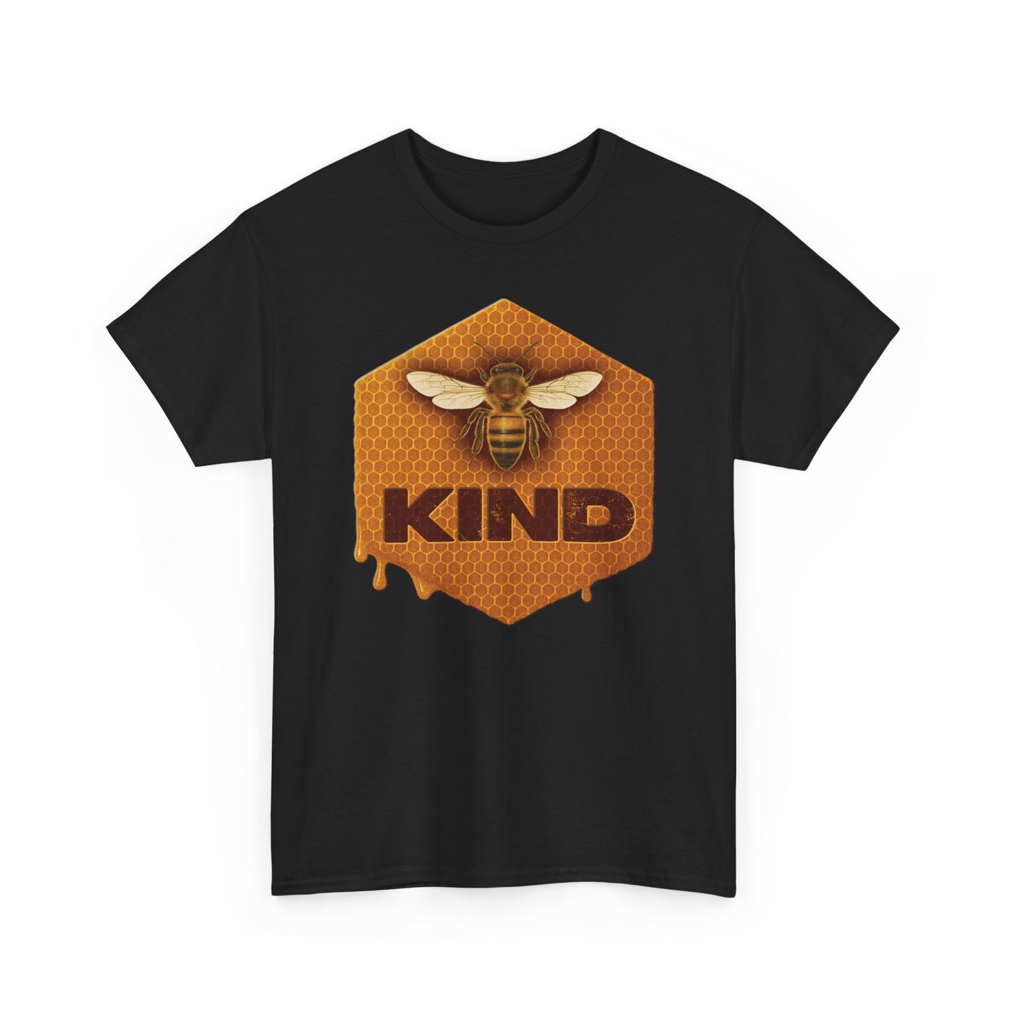 Youth T-shirt - Bee Kind (Honeycomb)