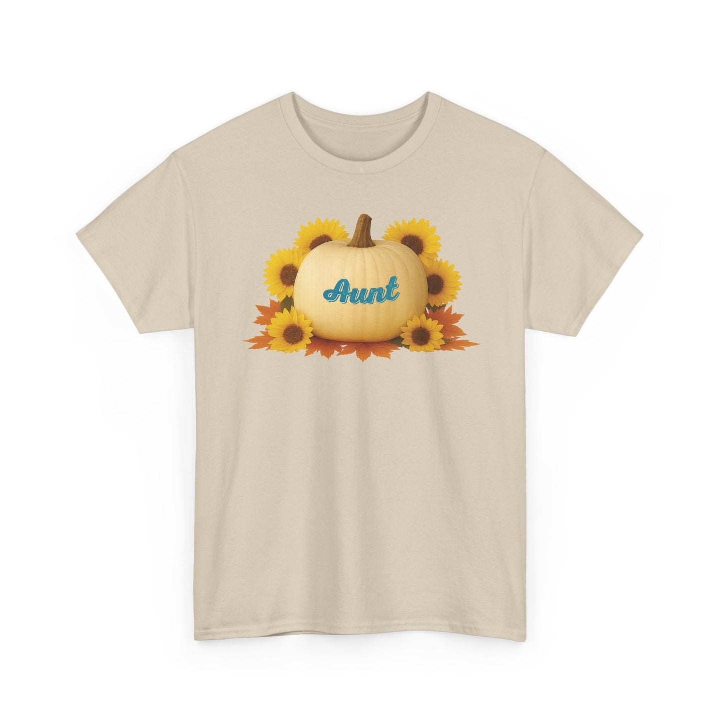Adult T-shirt - Pumpkin (Aunt)