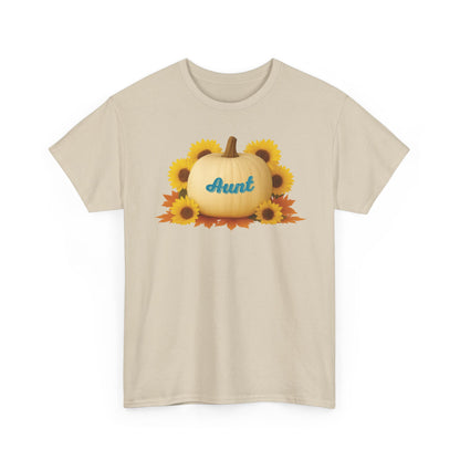 Adult T-shirt - Pumpkin (Aunt)