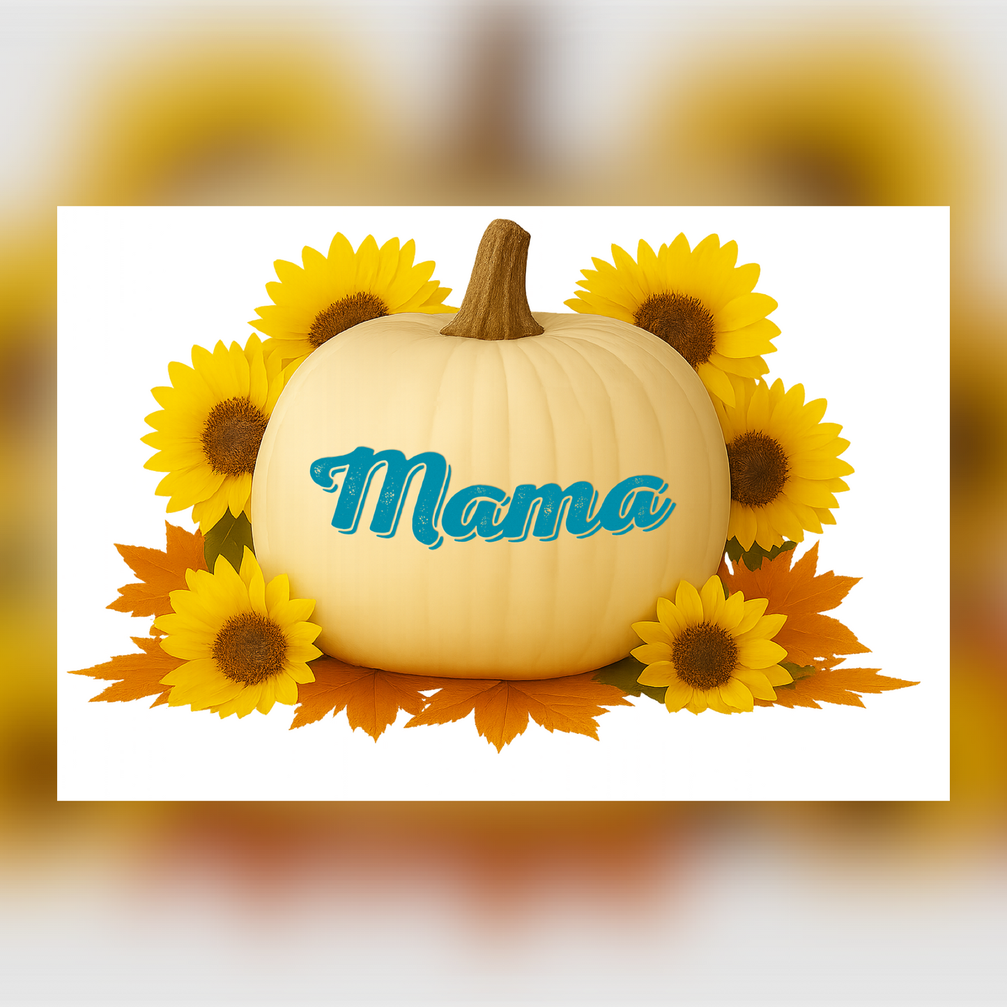 Adult T-shirt - Pumpkin (Mama)