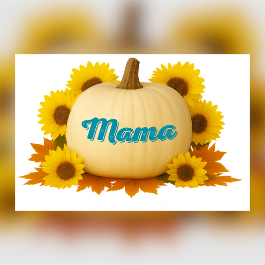 Adult T-shirt - Pumpkin (Mama)