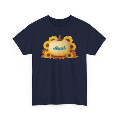 Adult T-shirt - Pumpkin (Aunt)