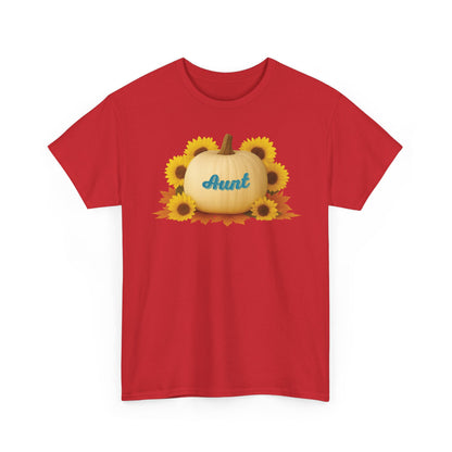 Adult T-shirt - Pumpkin (Aunt)