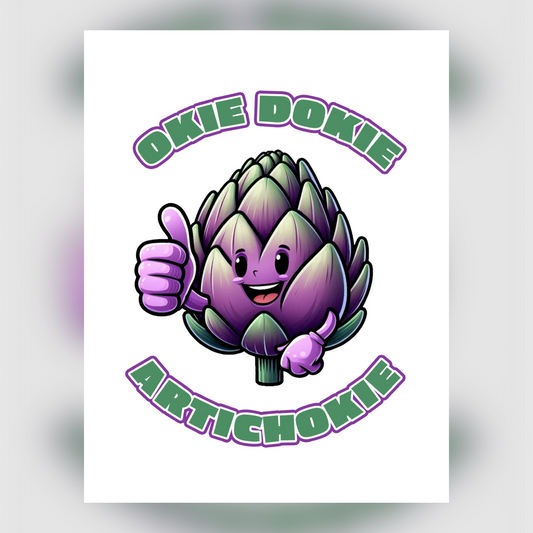 Adult T-shirt - Okie Dokie Artichokie