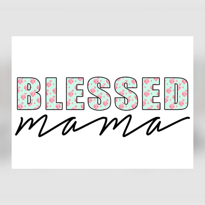 Adult T-shirt - BLESSED Mama