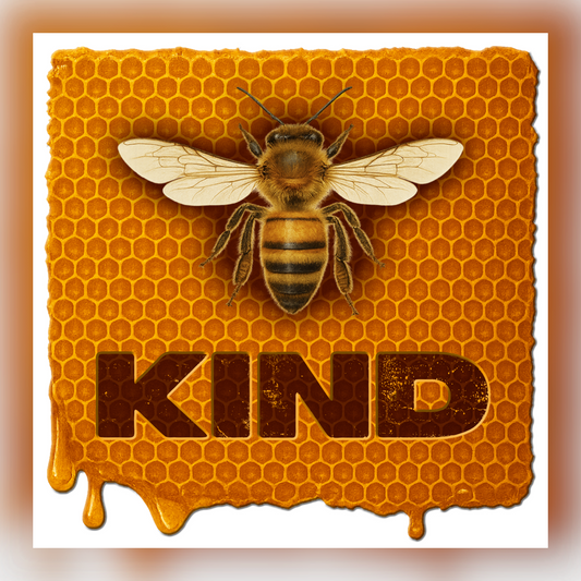 Adult T-shirt - Bee Kind (Square)