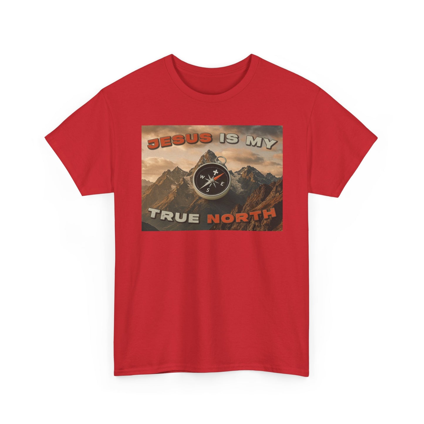 Adult T-shirt - Jesus is My True North