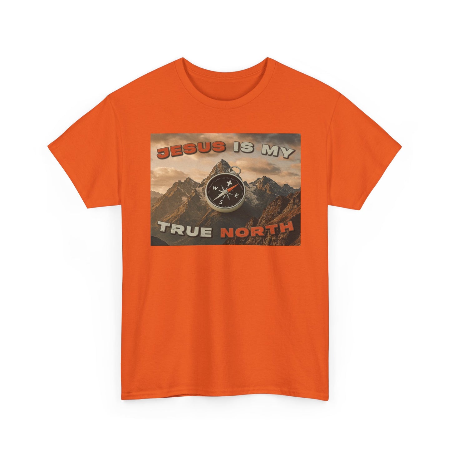 Adult T-shirt - Jesus is My True North