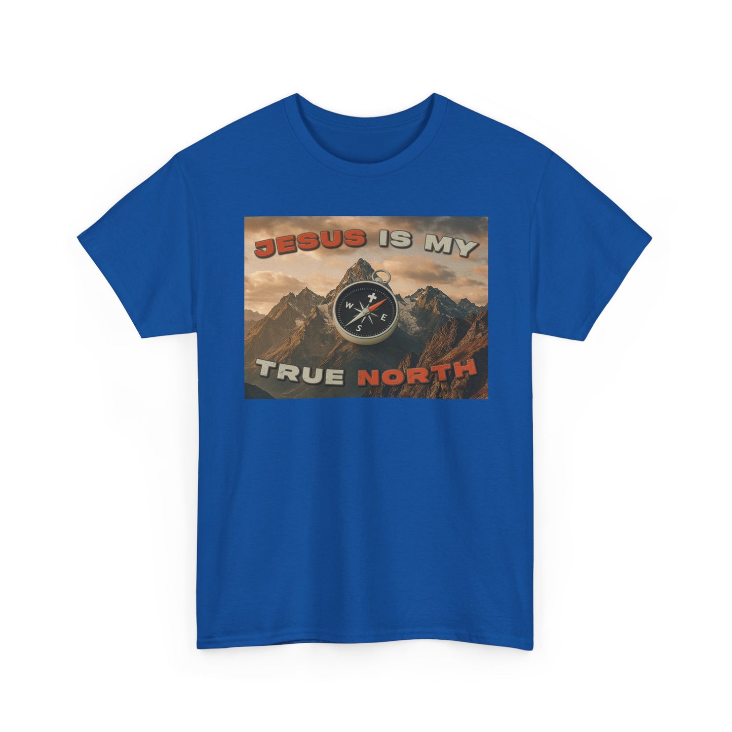 Adult T-shirt - Jesus is My True North