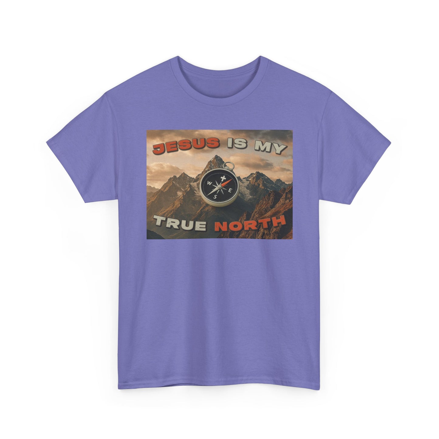 Adult T-shirt - Jesus is My True North