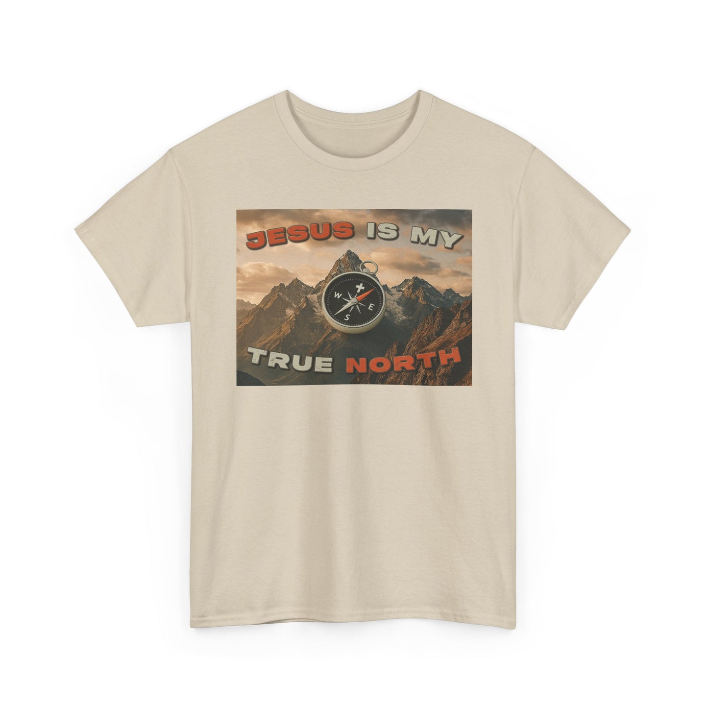 Adult T-shirt - Jesus is My True North