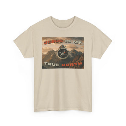 Adult T-shirt - Jesus is My True North
