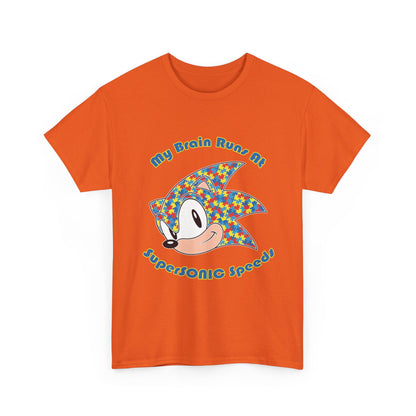 Youth T-shirt - My Brain Runs at Supersonic Speeds