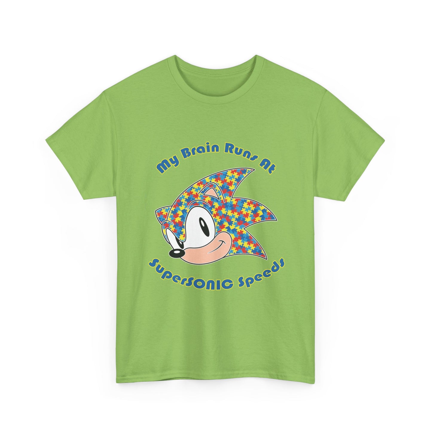 Youth T-shirt - My Brain Runs at Supersonic Speeds