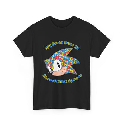 Youth T-shirt - My Brain Runs at Supersonic Speeds