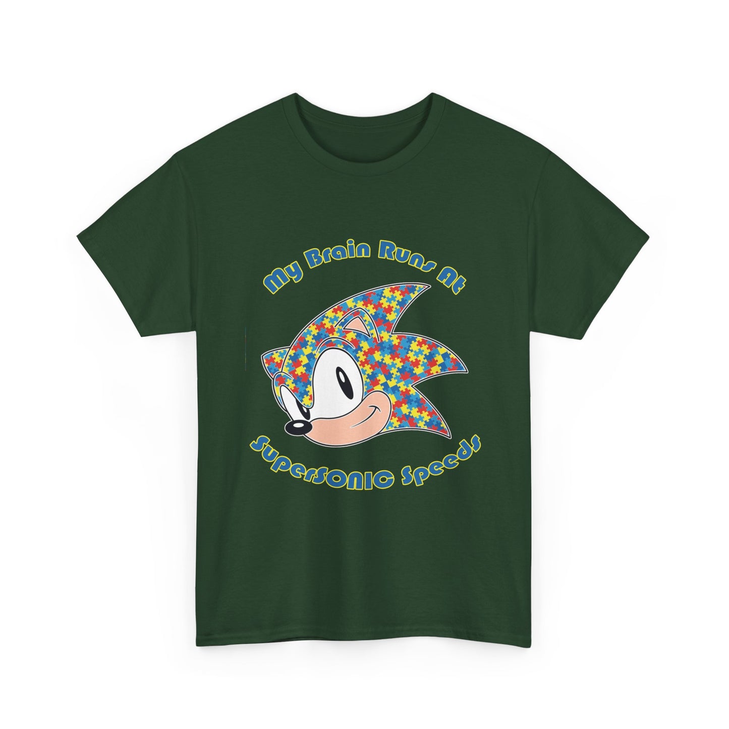 Youth T-shirt - My Brain Runs at Supersonic Speeds