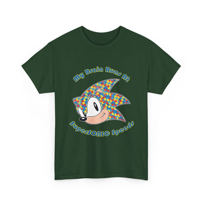 Youth T-shirt - My Brain Runs at Supersonic Speeds