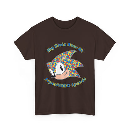 Youth T-shirt - My Brain Runs at Supersonic Speeds