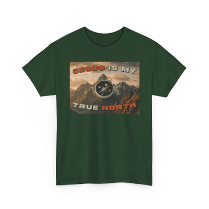 Adult T-shirt - Jesus is My True North