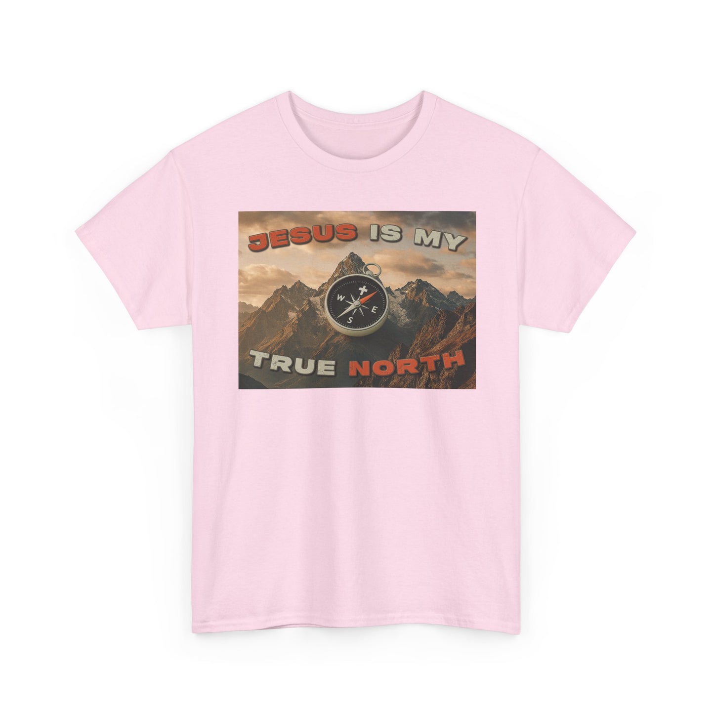 Adult T-shirt - Jesus is My True North